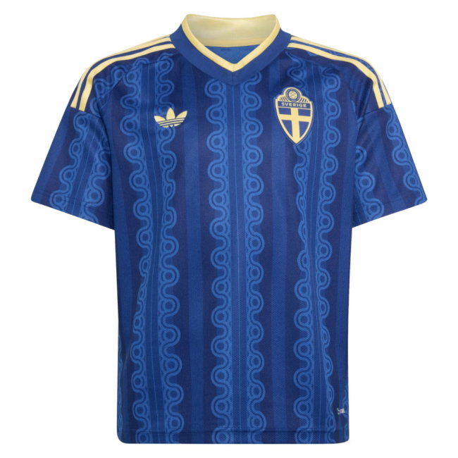 2026-2027 Sweden Away Shirt (Kids) (Lindelof 3)-SoccerKits Hub | Buy Soccer Jerseys Online